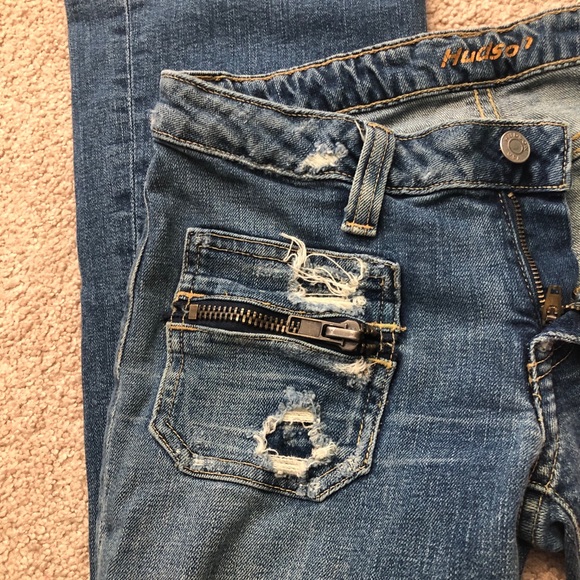 Vintage Hudson Low Rise Boot Cut Jeans - Picture 6 of 11